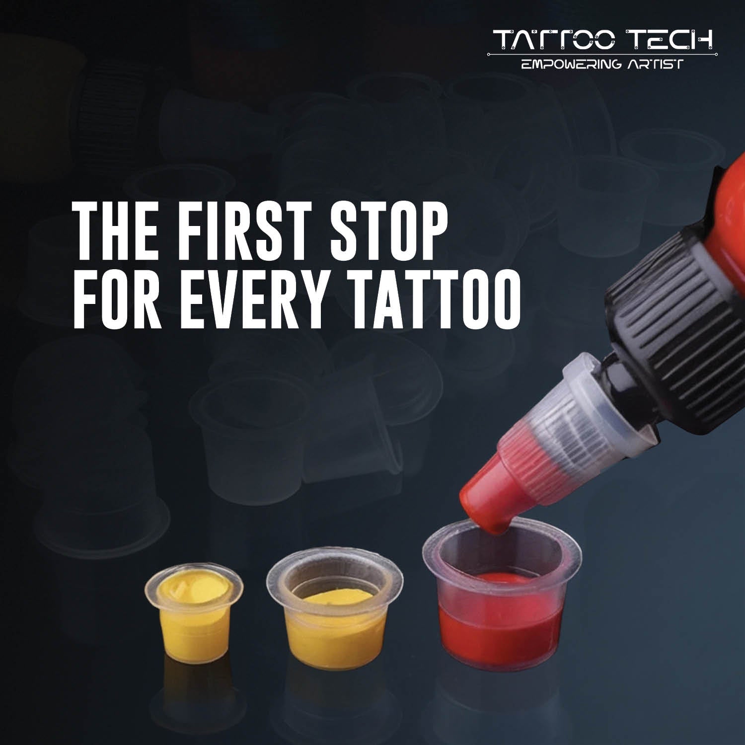 ink cups for tattoo ink 