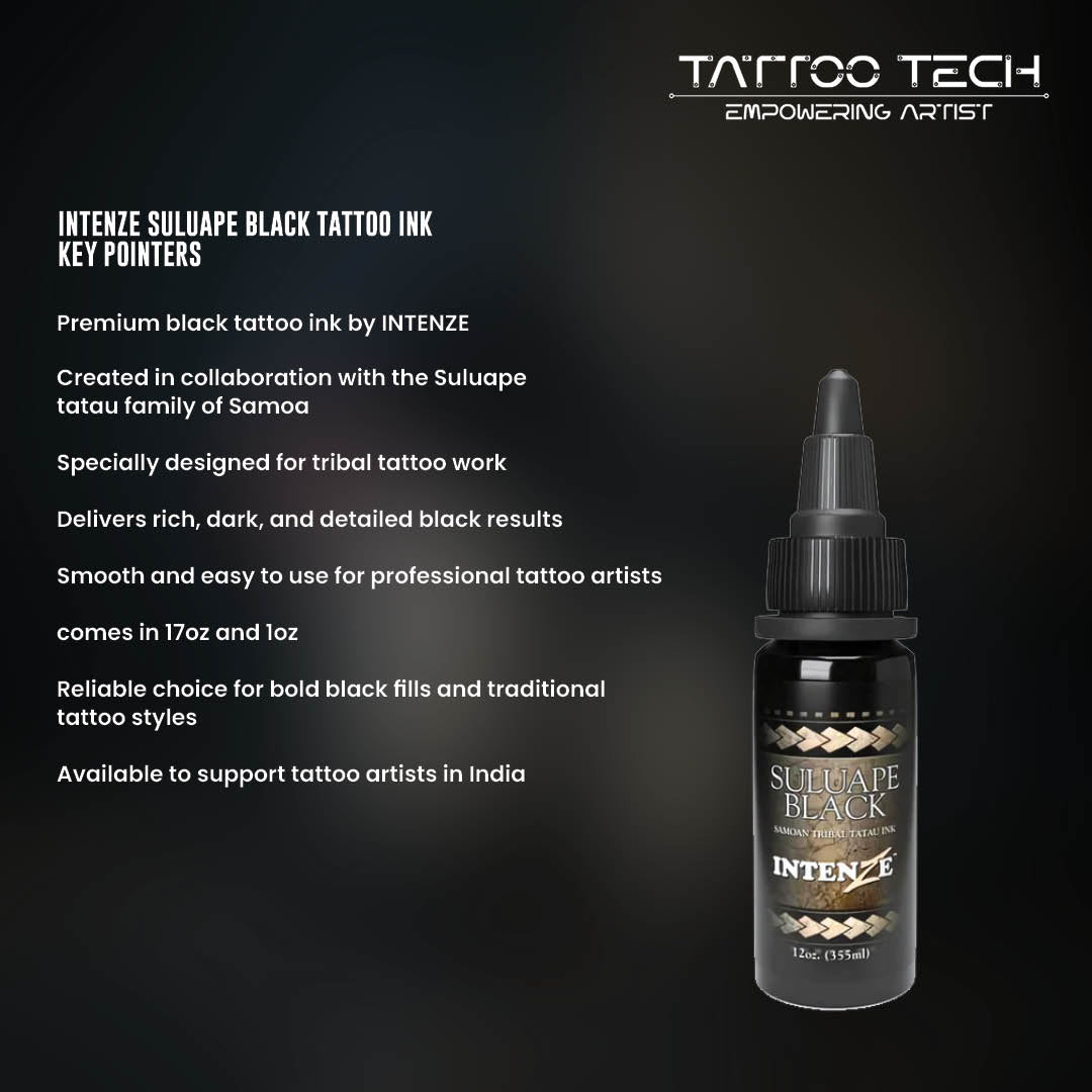 Tattoo Ink Suluape Black
