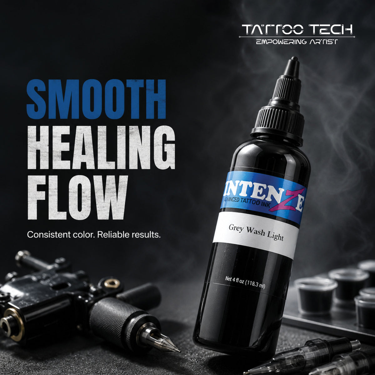 Intenze Tattoo Ink Gray Wash 4oz