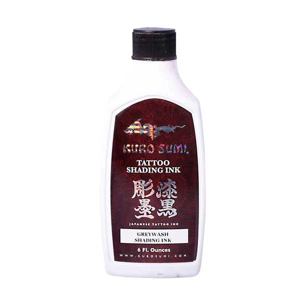 Kuro Sumi Premium Grey Wash Shading Tattoo Ink - 6 oz
