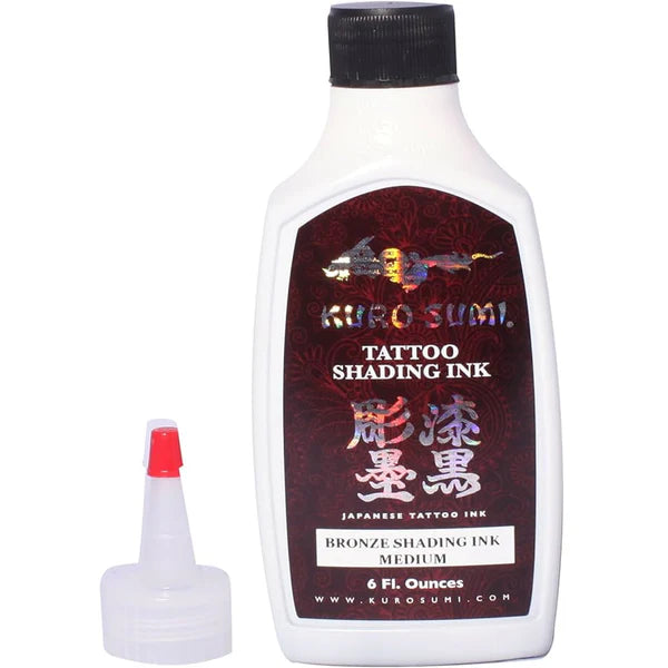 Kuro Sumi Premium Bronze Series Shading Tattoo Ink - 6oz