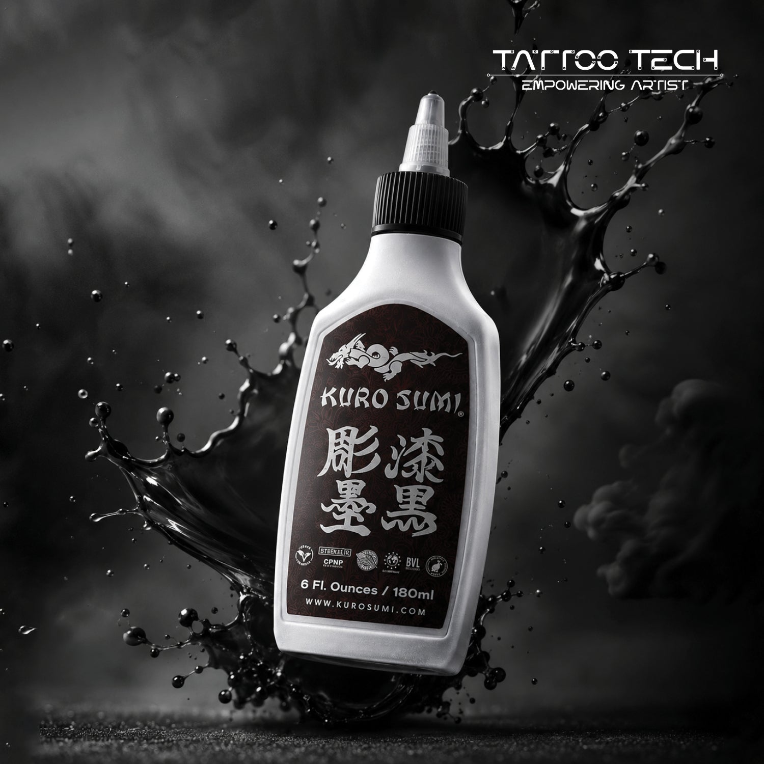 Kuro Sumi Outlining Tattoo Inks