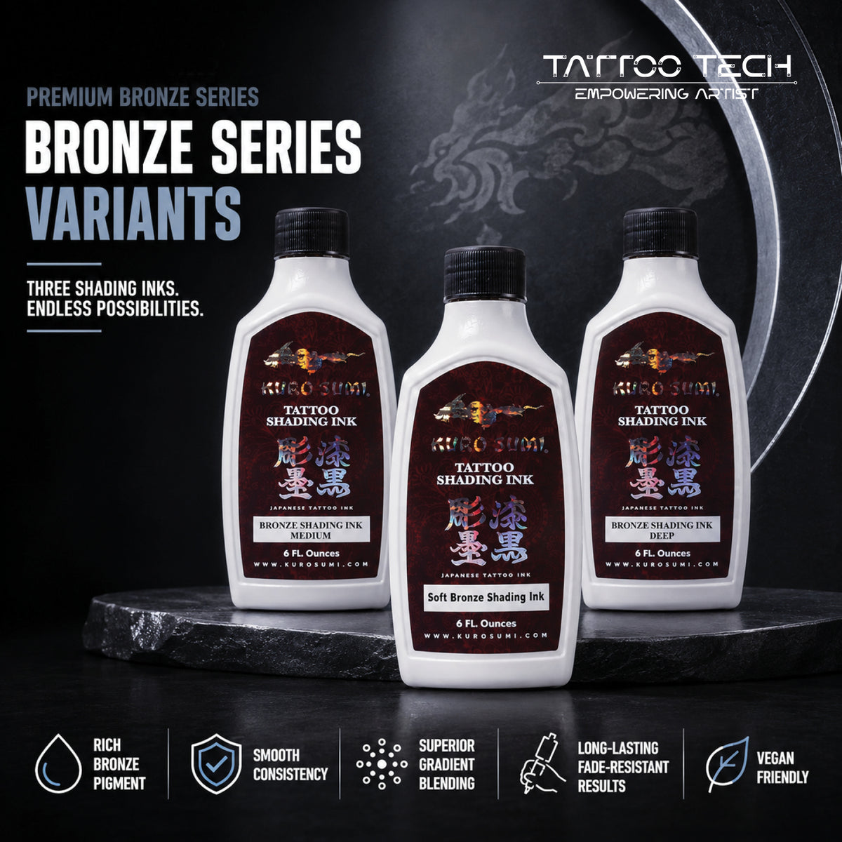Kuro Sumi Premium Bronze Series 