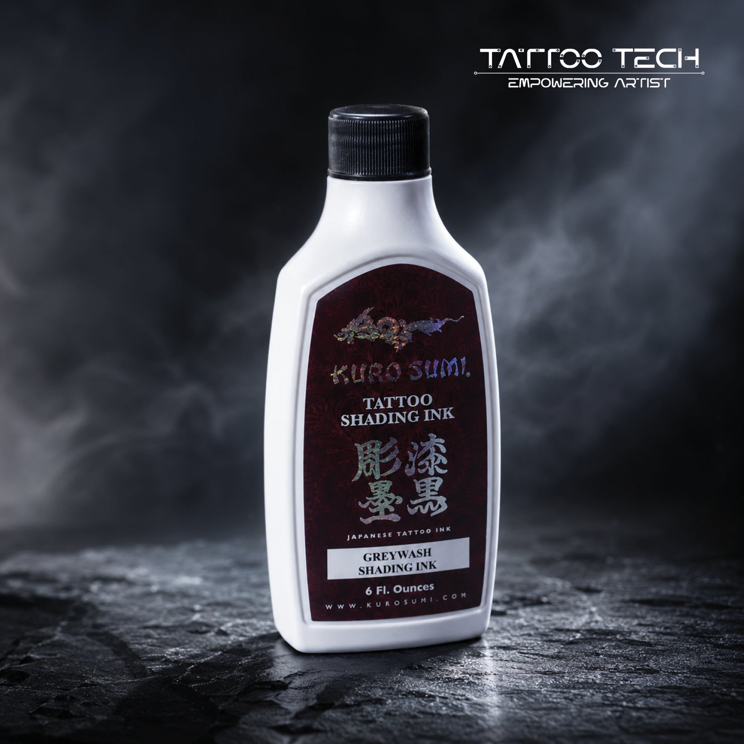 Kuro Sumi Premium Grey Wash Shading Tattoo Ink