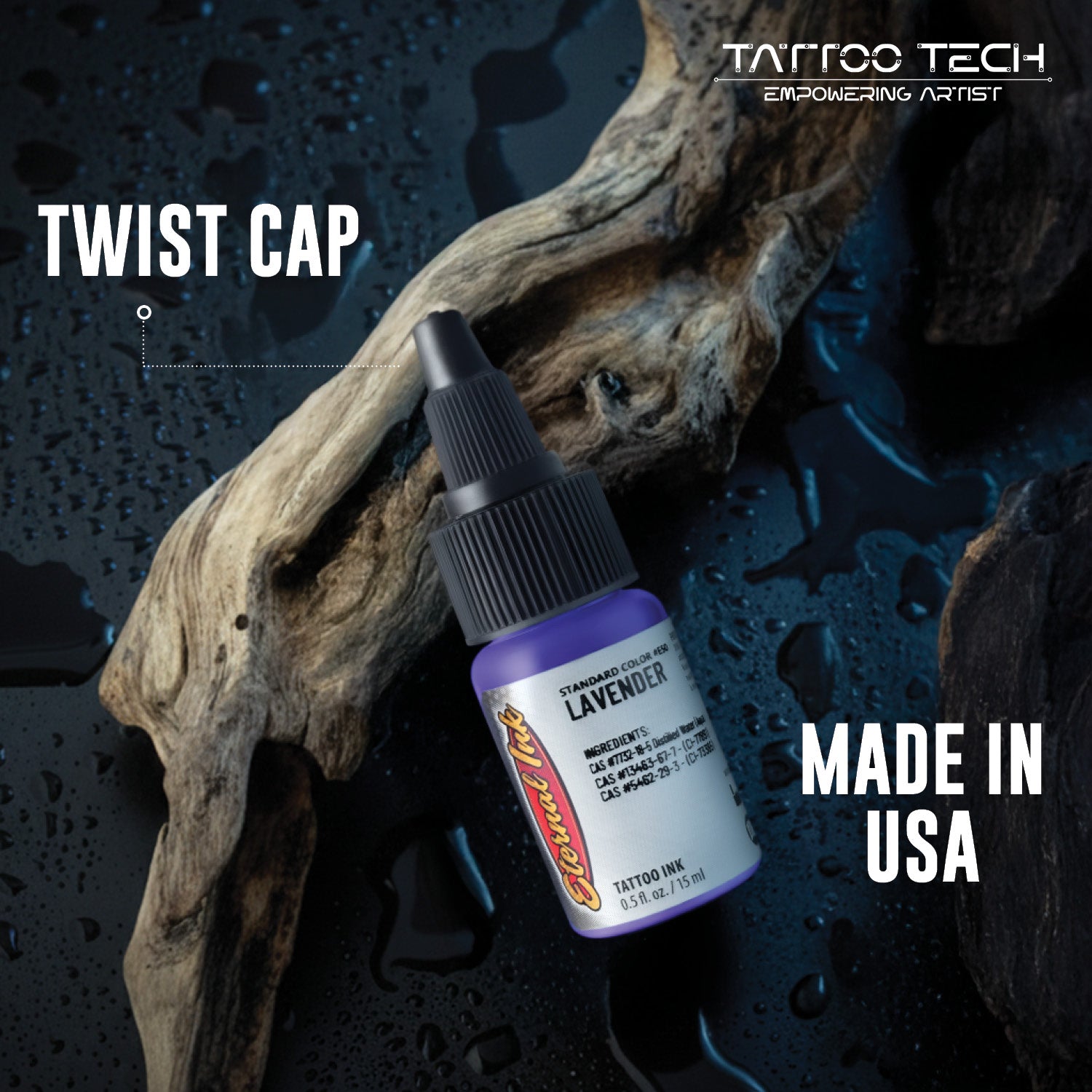 Eternal Tattoo Colors - Individual Bottles - 0.5oz