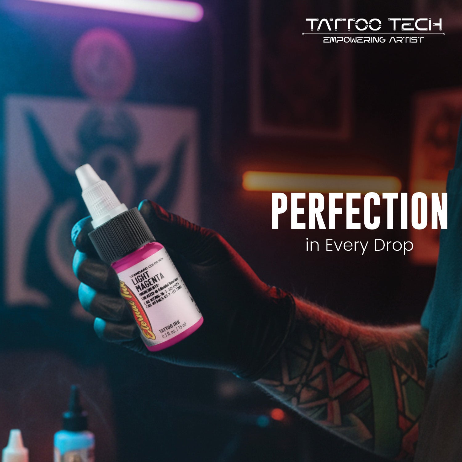 Eternal Tattoo Colors - Individual Bottles - 0.5oz