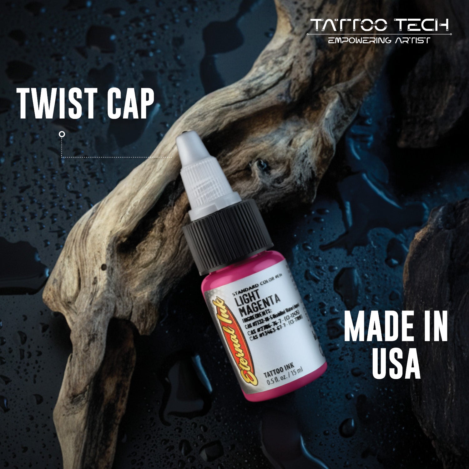 Eternal Tattoo Colors - Individual Bottles - 0.5oz