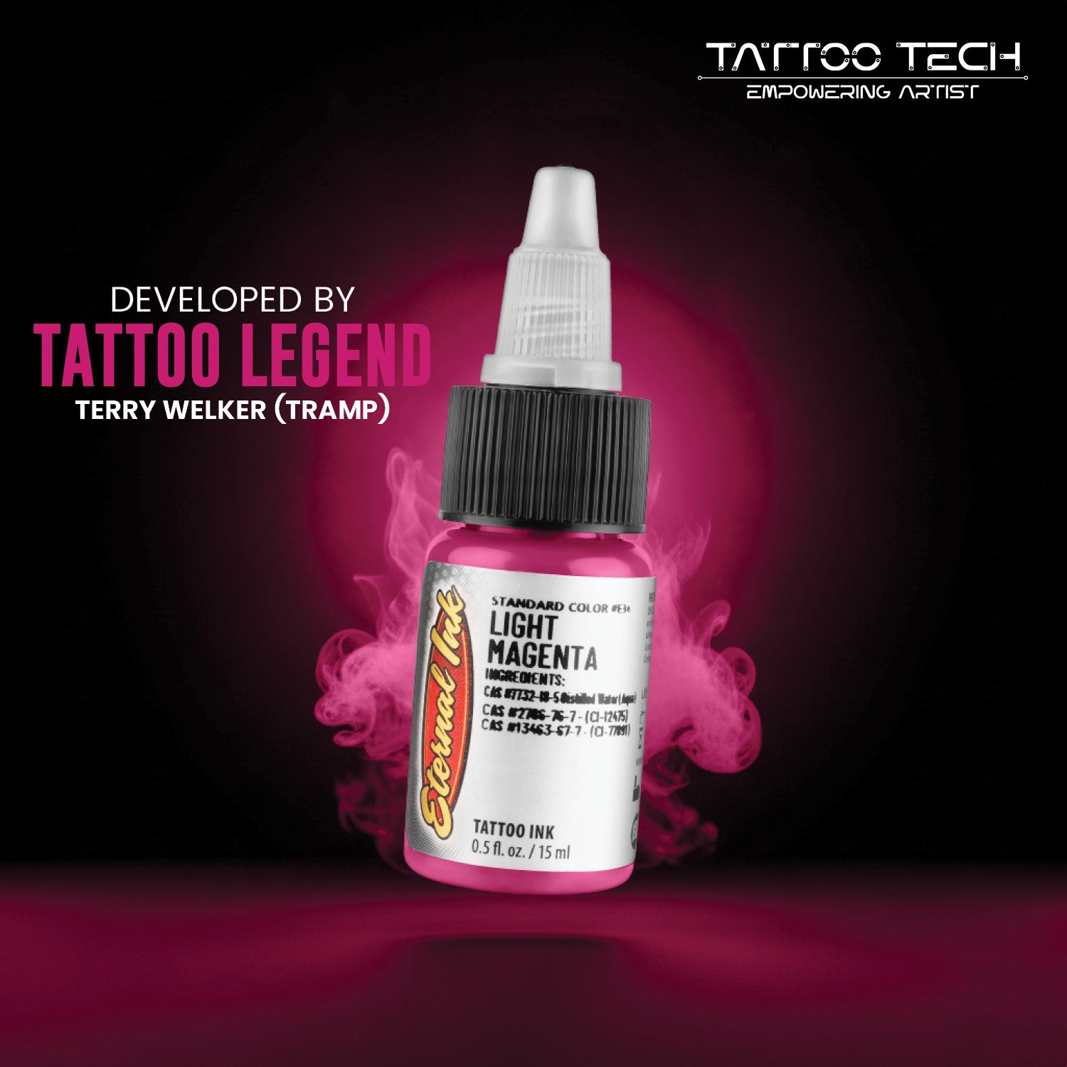 Eternal Tattoo Colors - Individual Bottles - 0.5oz