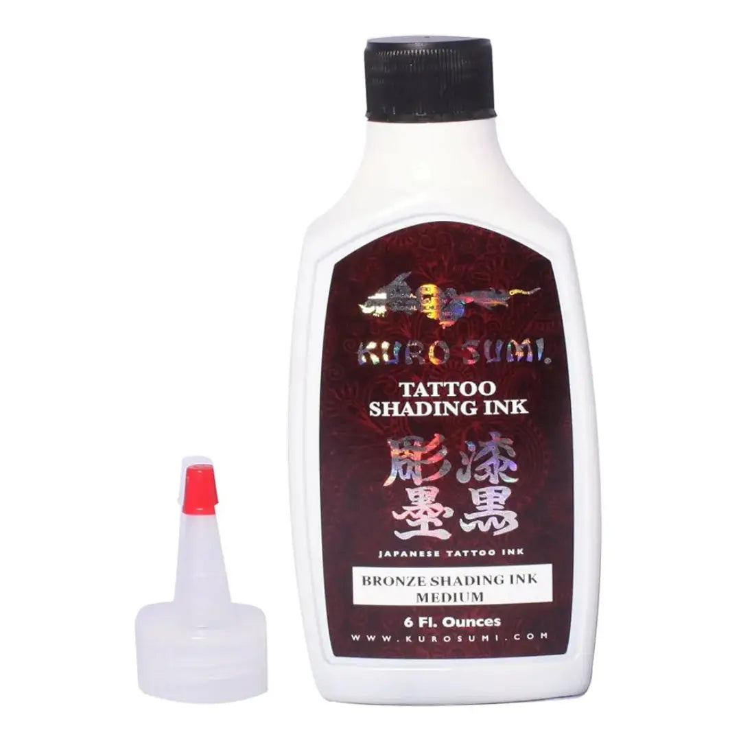 Kuro Sumi Premium Medium Bronze Shading Tattoo Ink - 6 oz