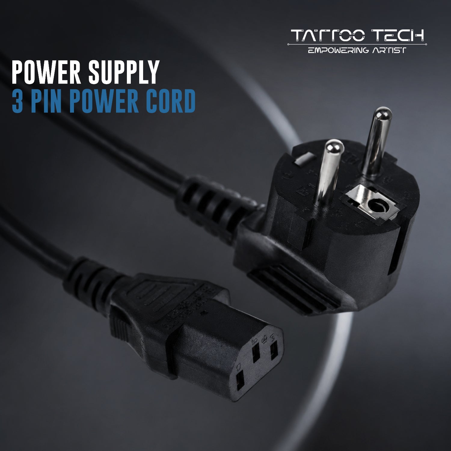 Power Supply 3 pin power cord