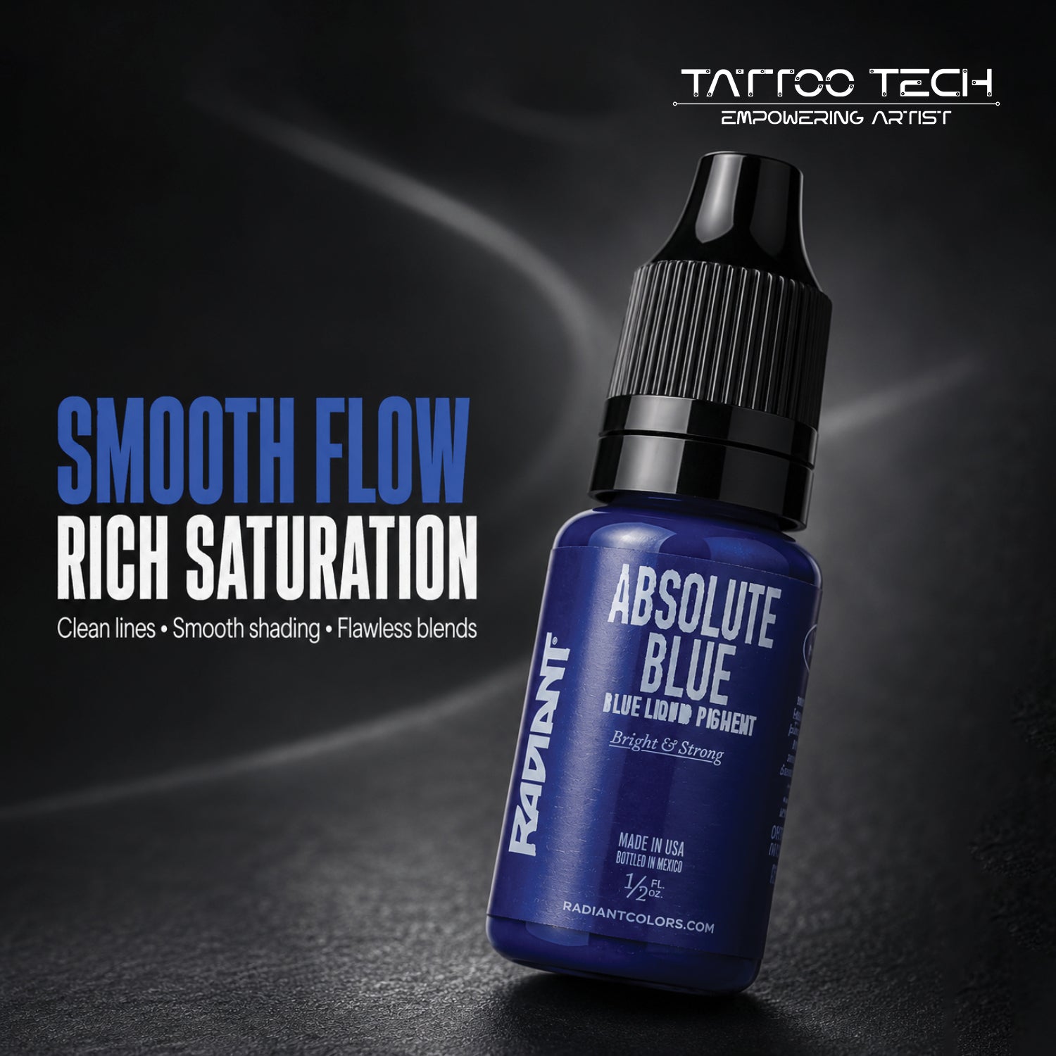 Radiant Tattoo Color Individual Bottles - 0.5oz