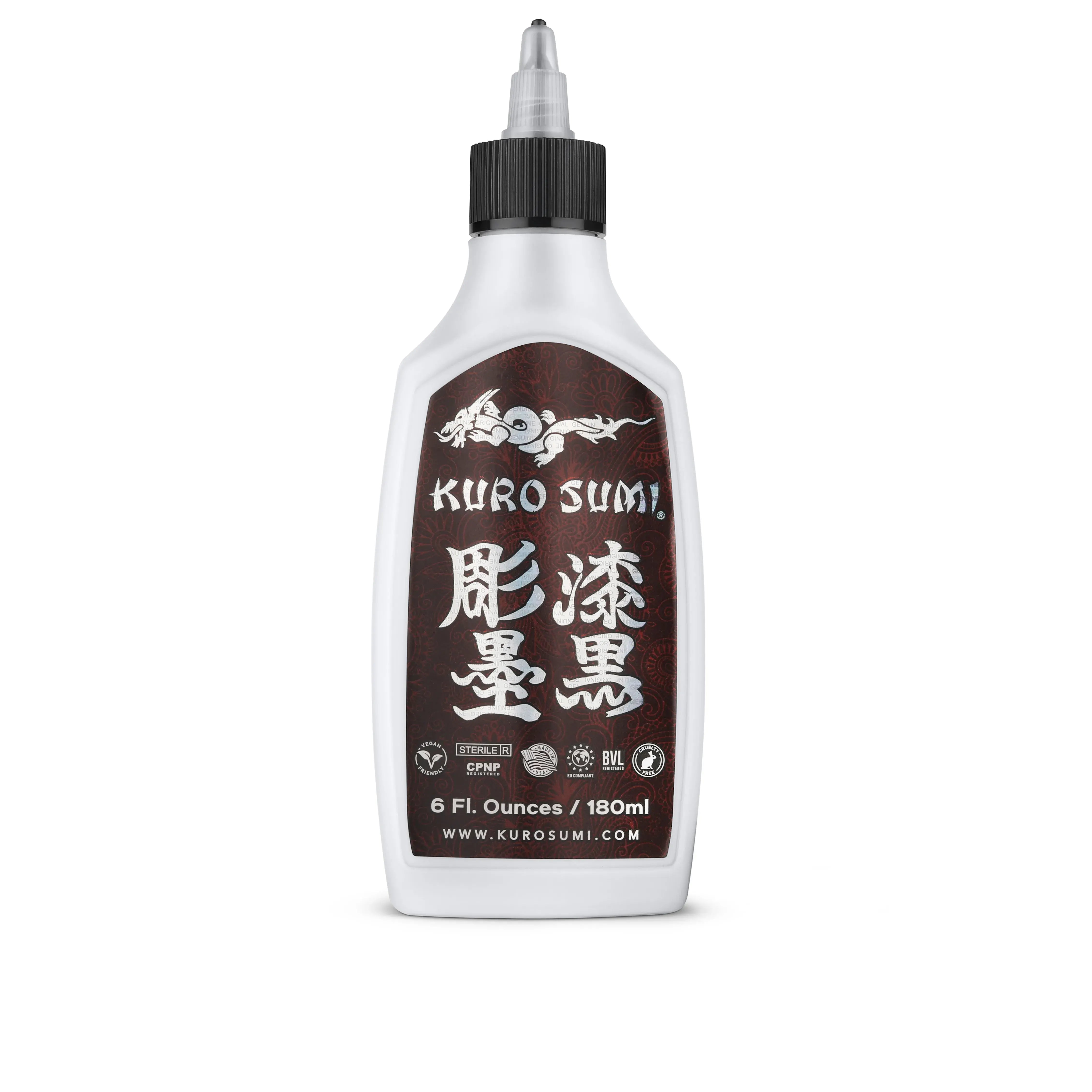 Kuro Sumi Premium Soft Bronze Shading Tattoo Ink - 6 oz