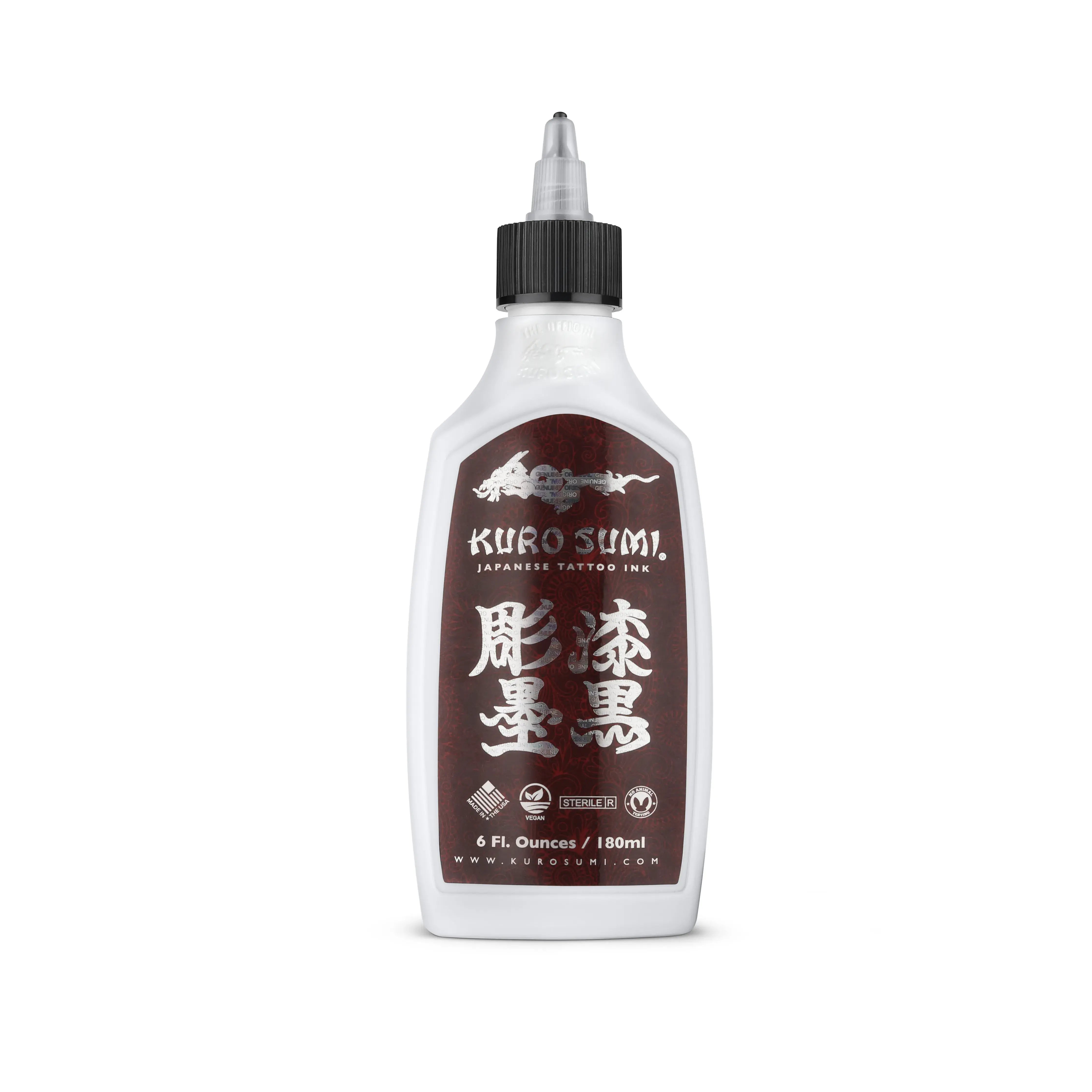 Kuro Sumi Premium Soft Greywash Tattoo Ink - 6 oz
