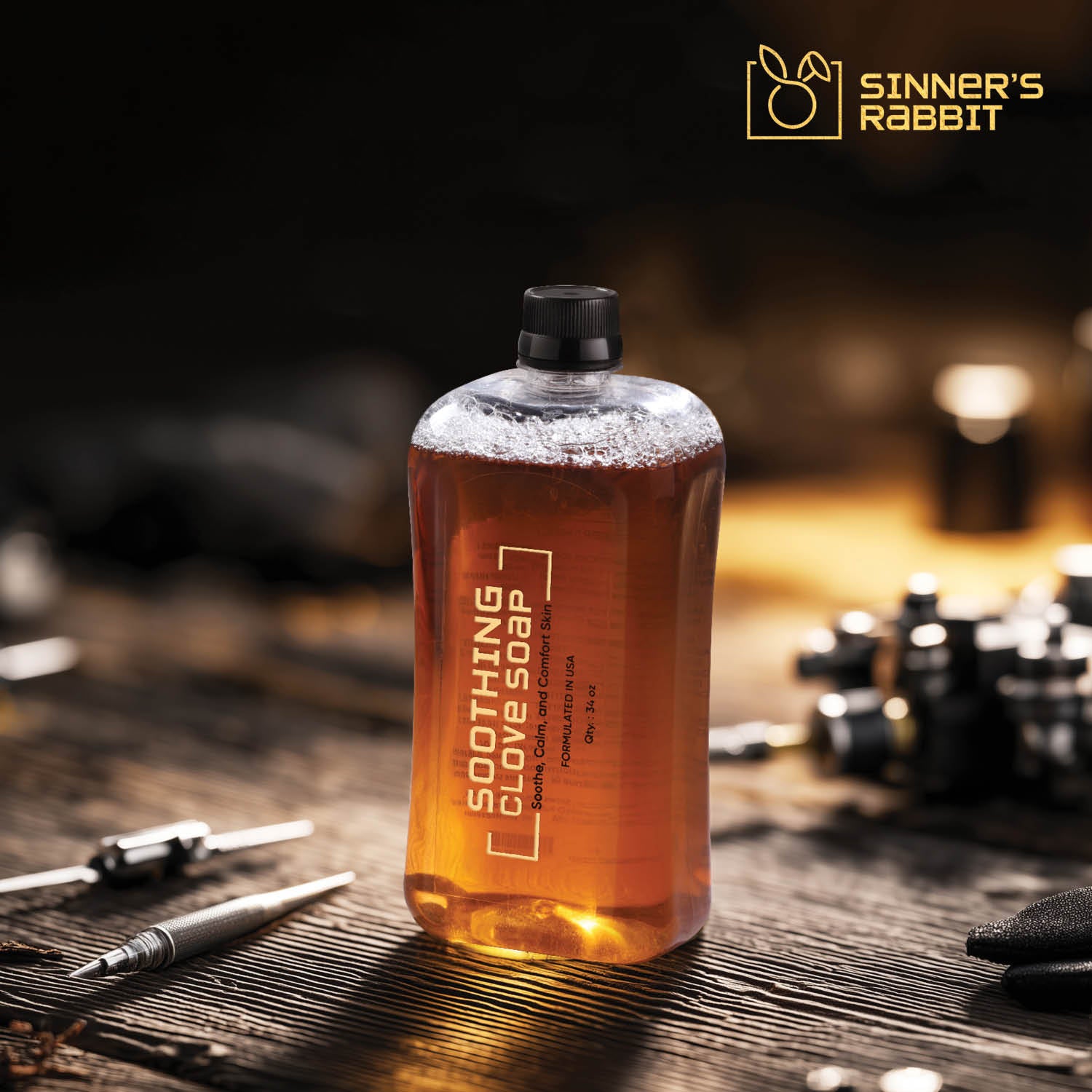 Sinner Rabbit Clove Soap - Eugenol Naturally Soothe and Protect (Ready to USE)