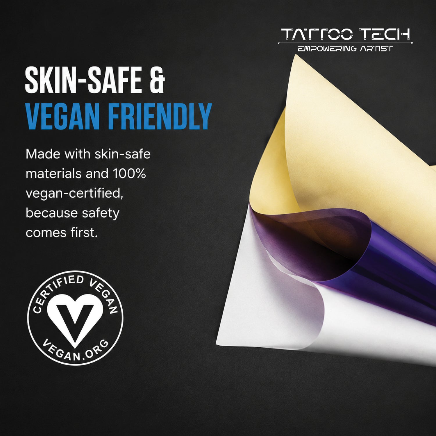 Spirit Thermal Tattoo Stencil Sheet for Sharp & Long-Lasting