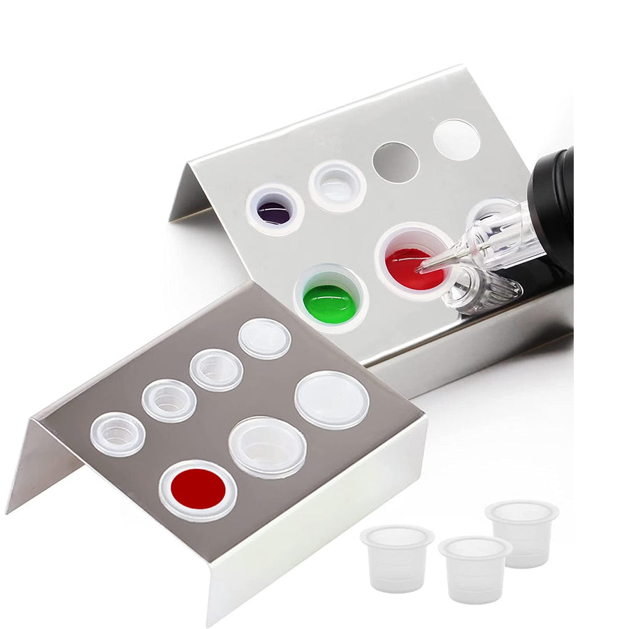 Stainless Steel Ink Cups Holder