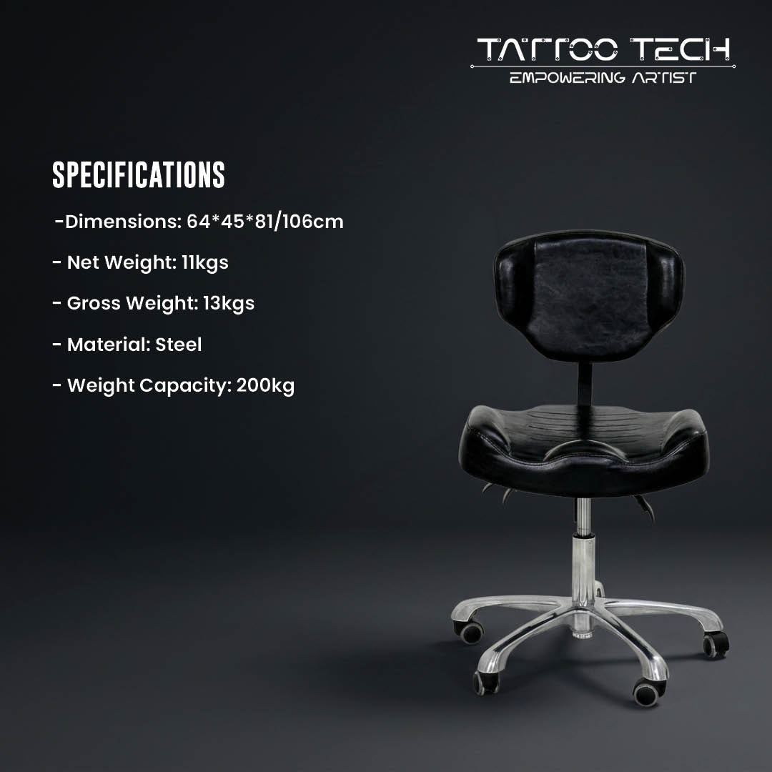 Tattoo Artist Chair with Full Back Support 9971
