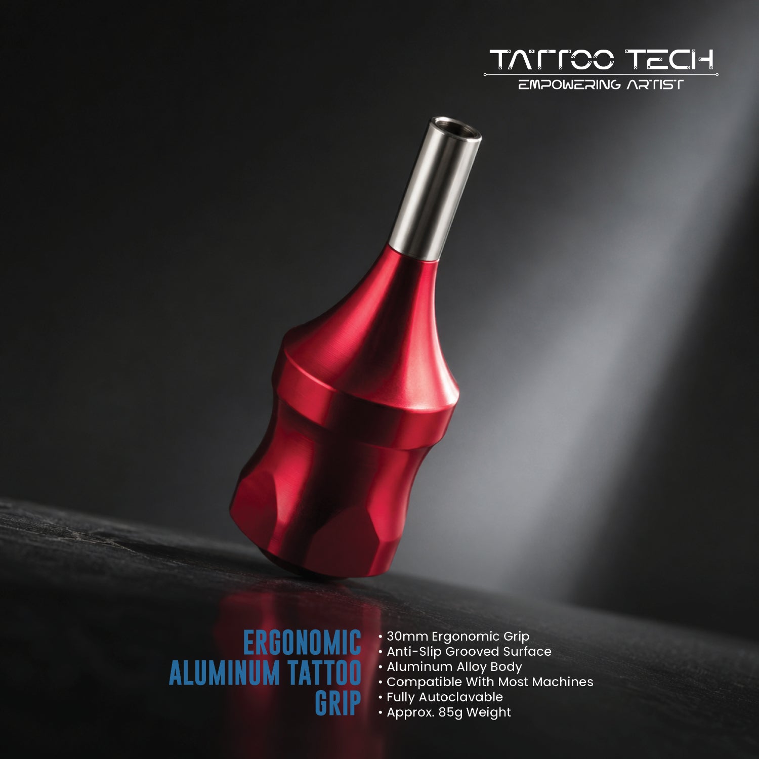 Tattoo Cartridge Grip Aluminium