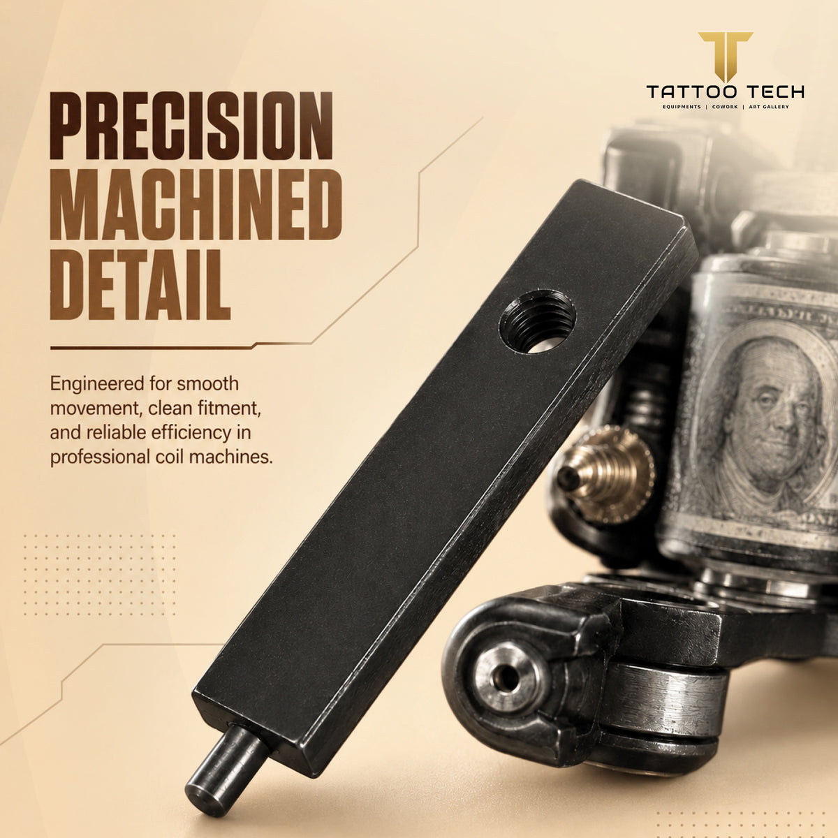 Tattoo Coil Machine Black Iron Armature