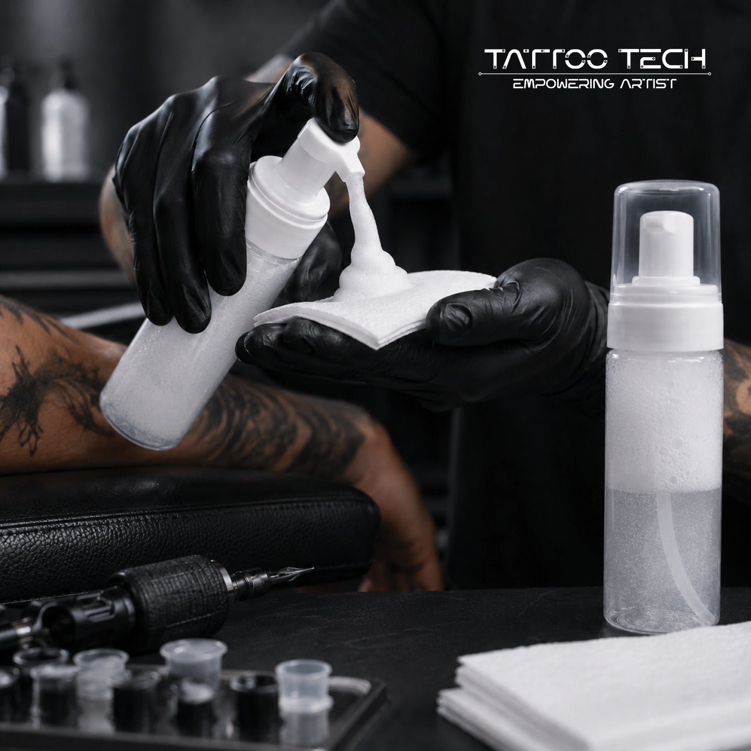 Tattoo Foaming Empty Bottle 150ml