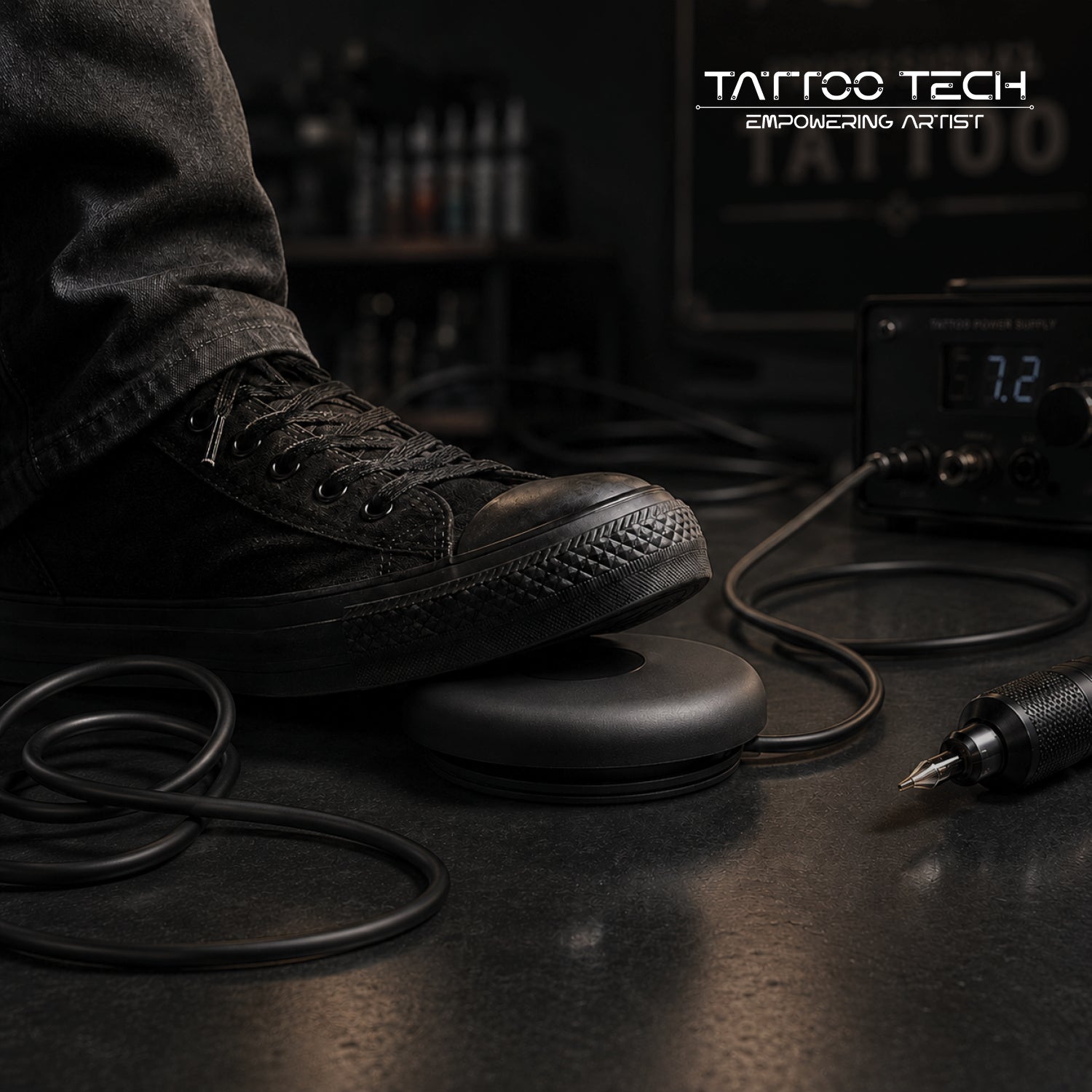 Round Foot Pedal