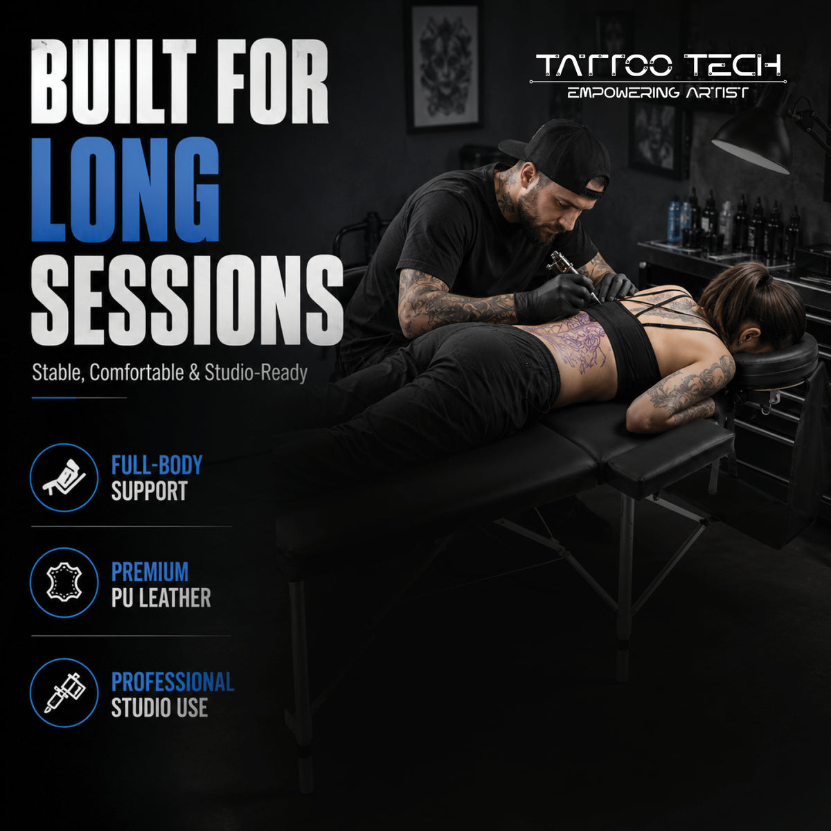 Tattoo & Massage Bed