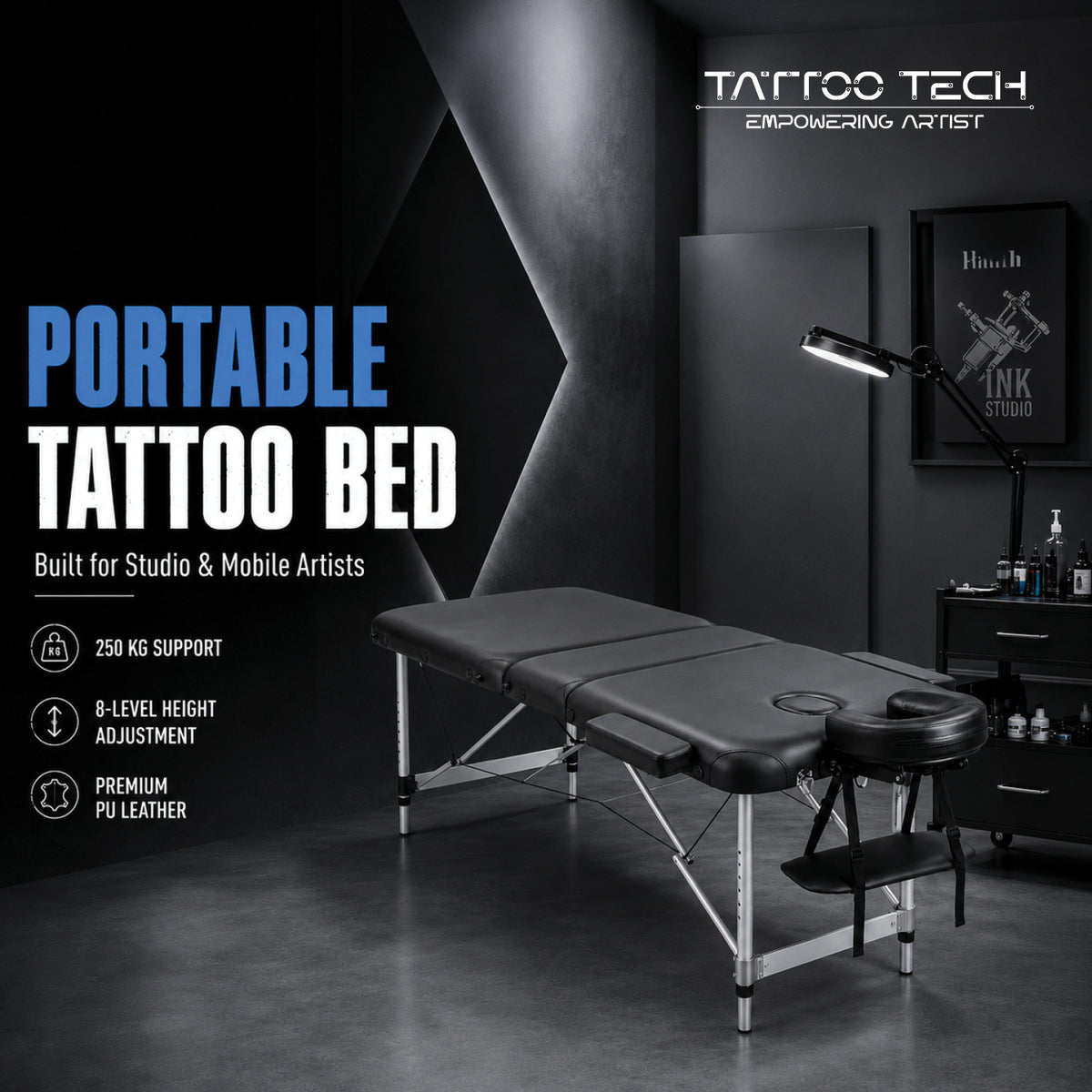 Tattoo & Massage Bed