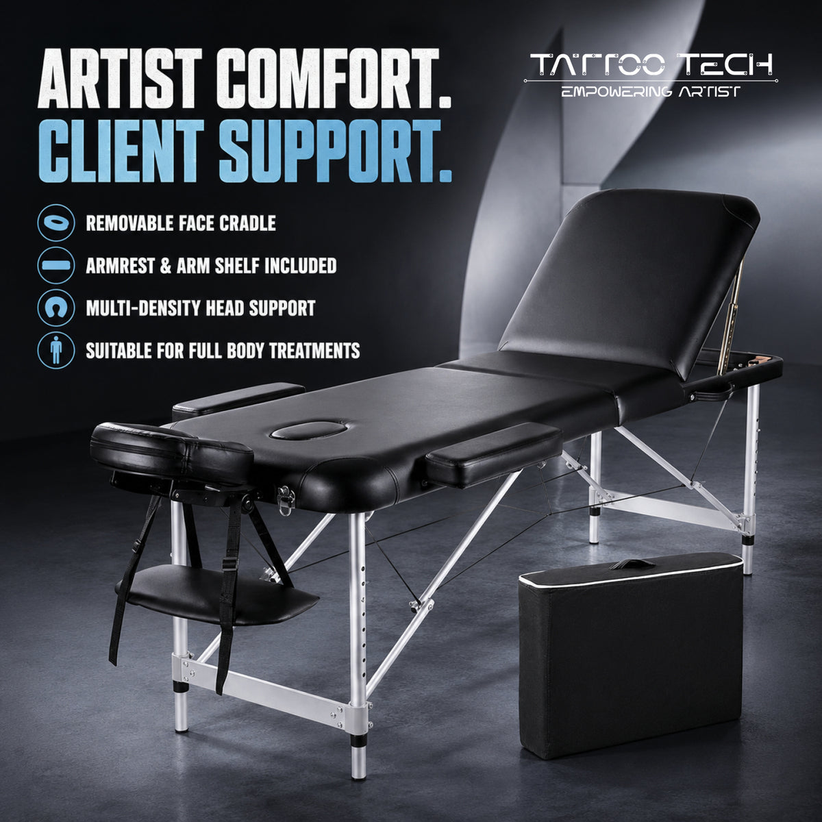 Tattoo & Massage Bed
