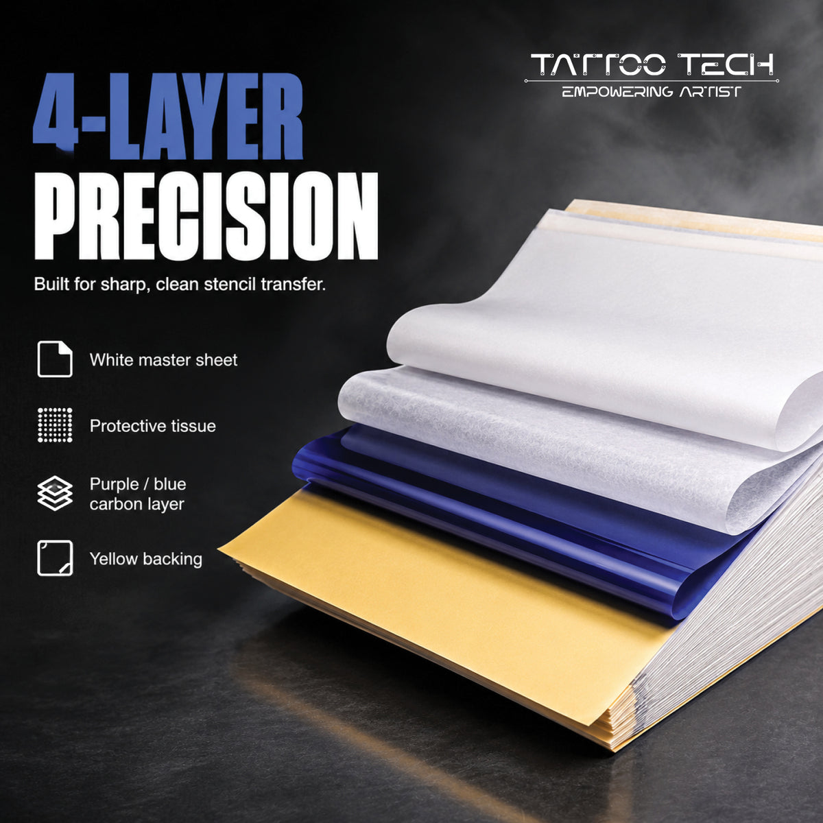 Tattoo Thermal Paper for Stencil Transfer