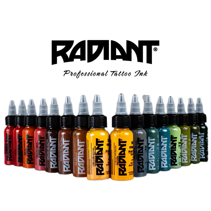 Radiant Tattoo Color Individual Bottles - 1oz