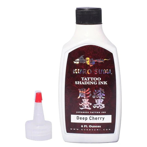 Kuro Sumi Premium Deep Cherry Tattoo Ink - 6 oz