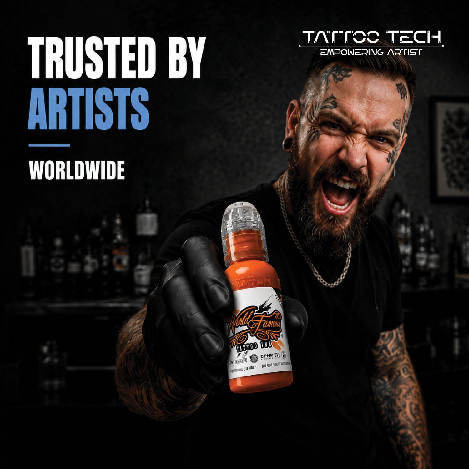 World Famous Tattoo Inks - Individual Bottles 1oz