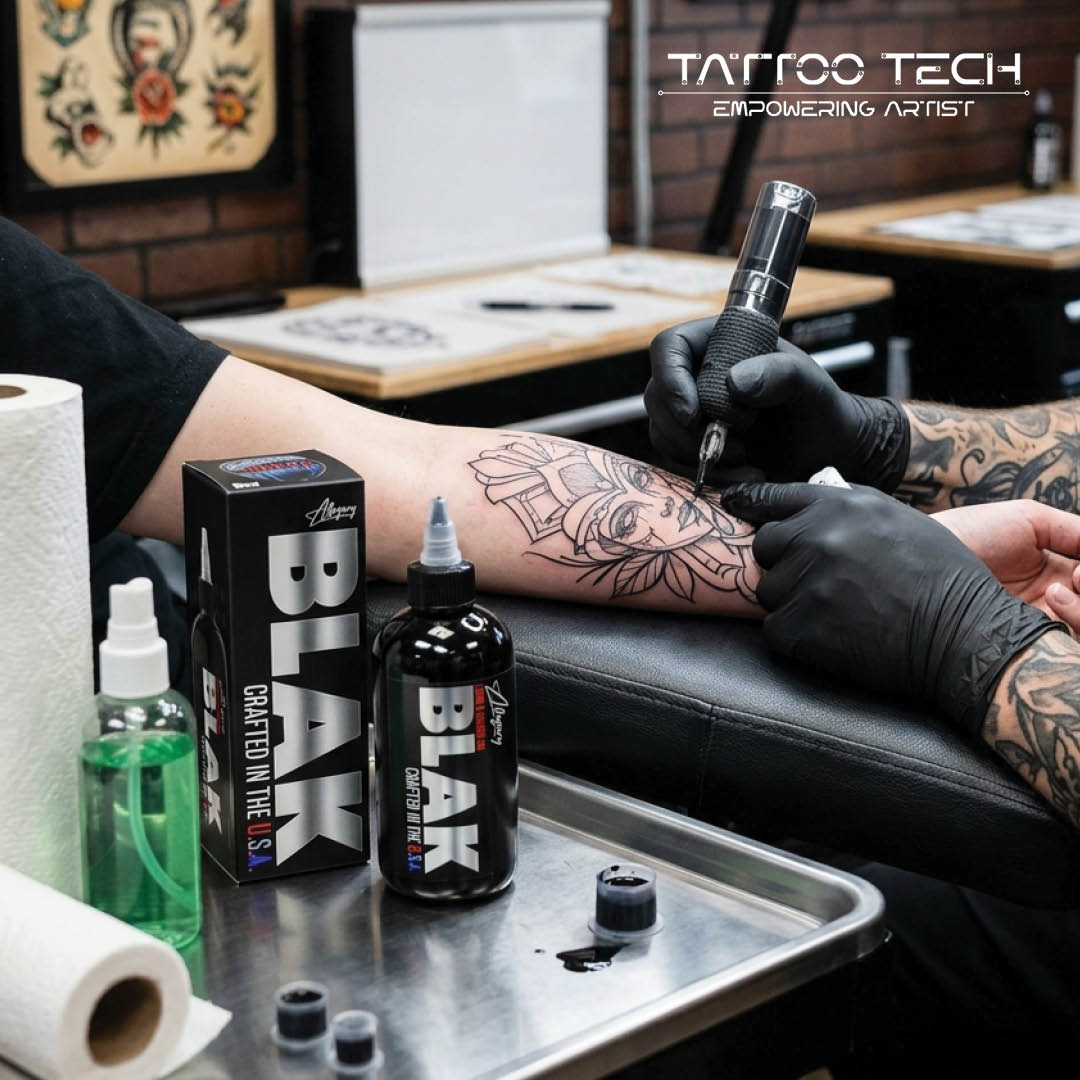 Allegory Lining & Shading Tattoo Ink Black
