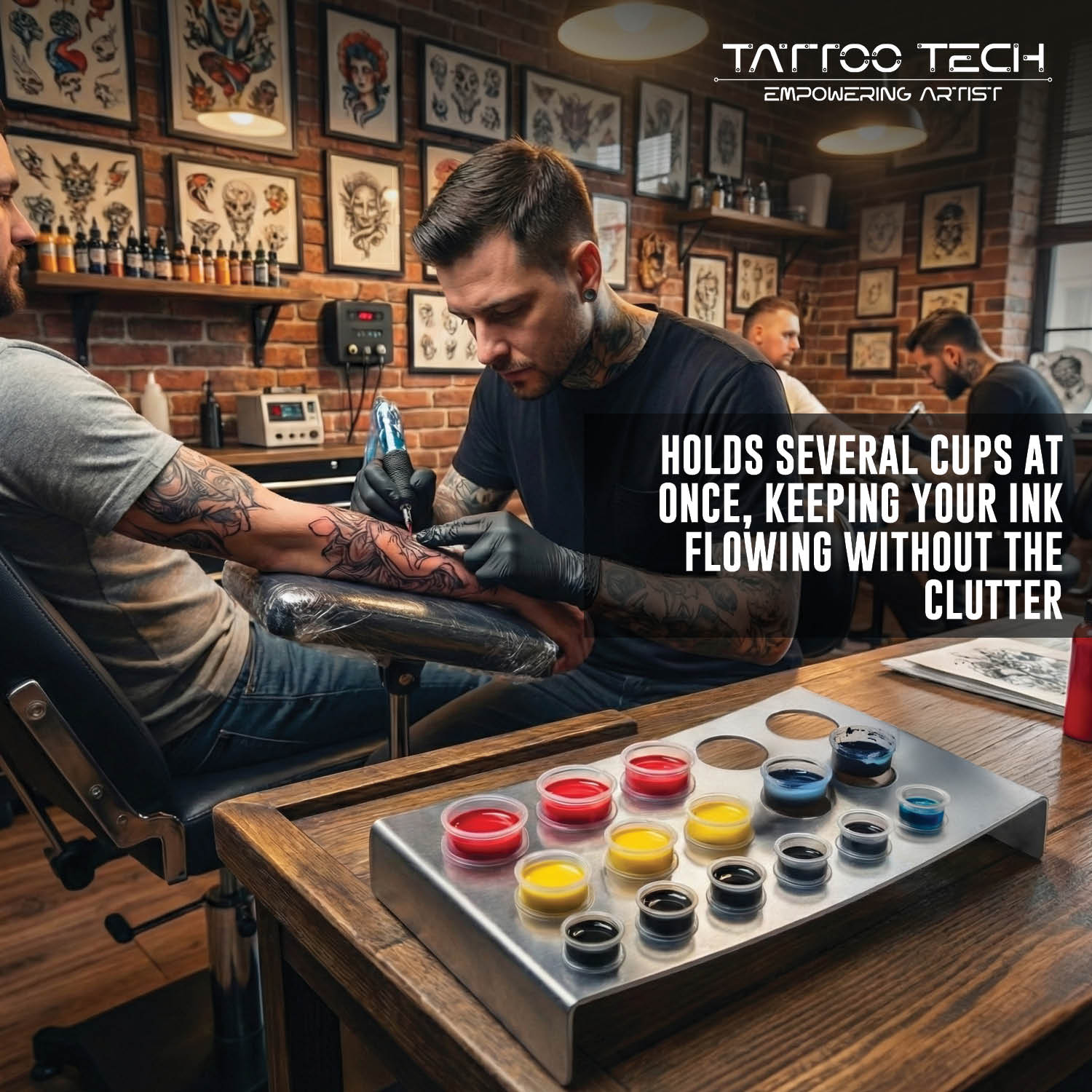 tattoo ink cup holders