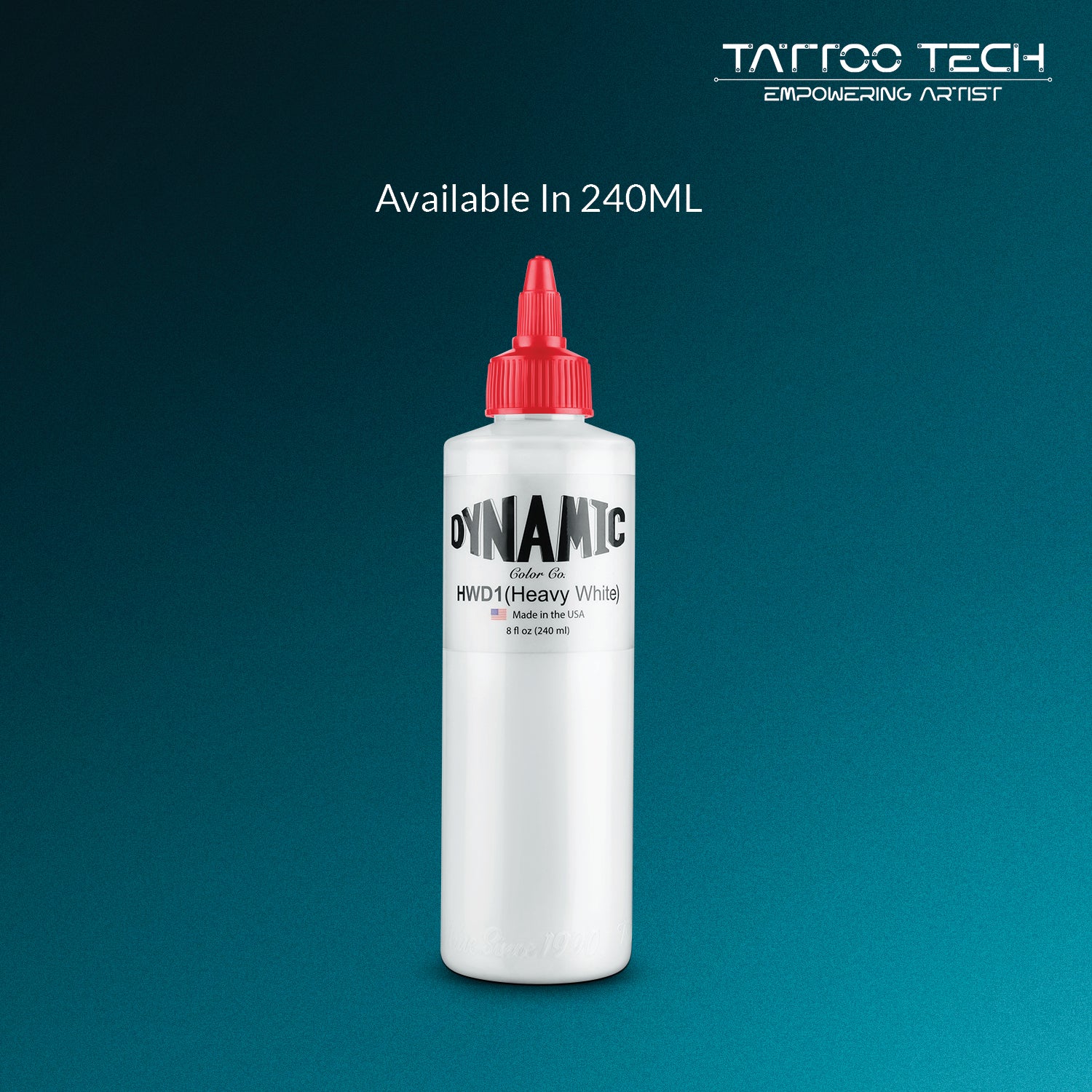 Dynamic Non Mixing Heavy White 8 oz. Bottle