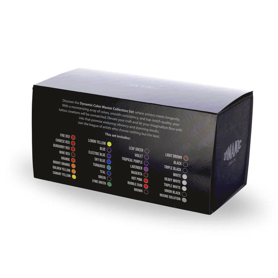 Dynamic Master Collection Tattoo Ink 32 Colour Set 1oz