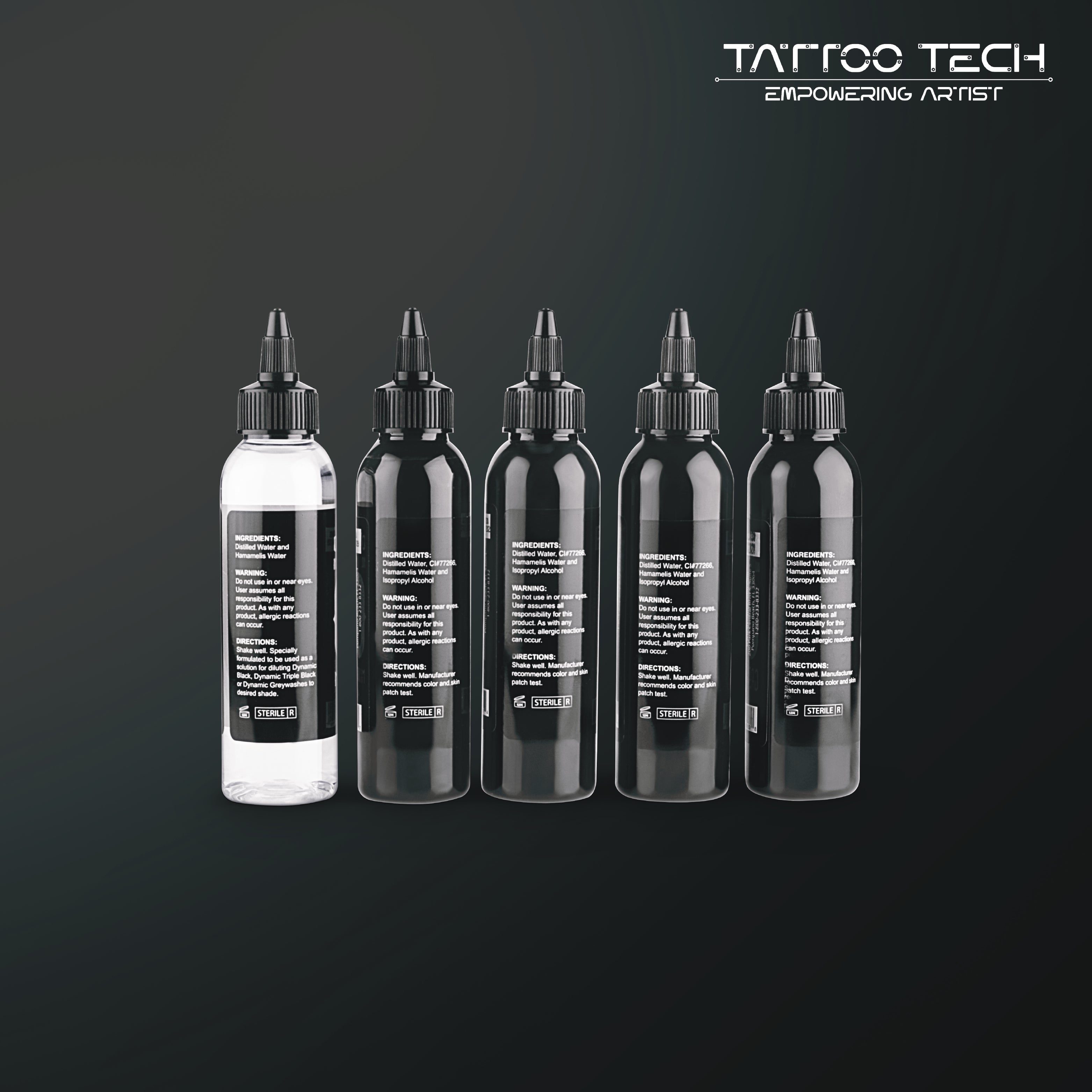 Dynamic Grey Wash Inks set