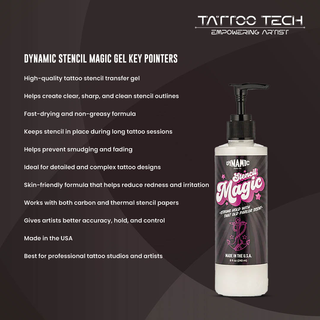 Stencil Magic Gel Tattoo Transfer Solution 