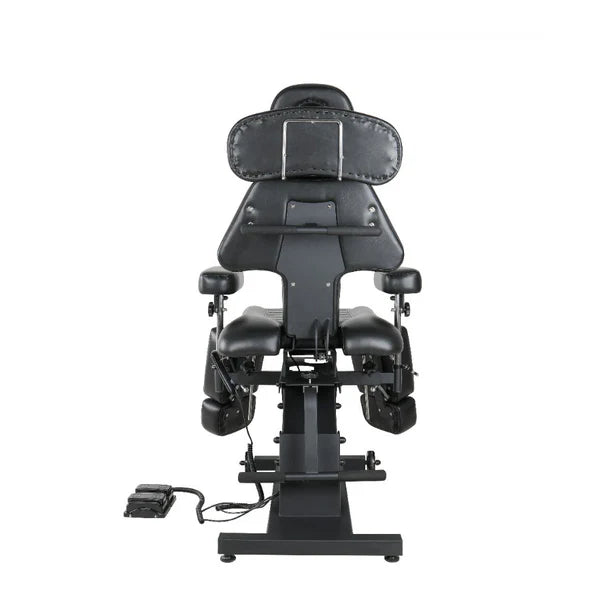 Tattoo Chair & Bed - Adjustable Height for Tattooing & PMU Clients