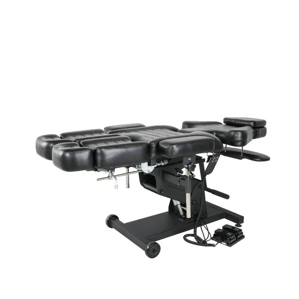 Tattoo Chair & Bed - Adjustable Height for Tattooing & PMU Clients