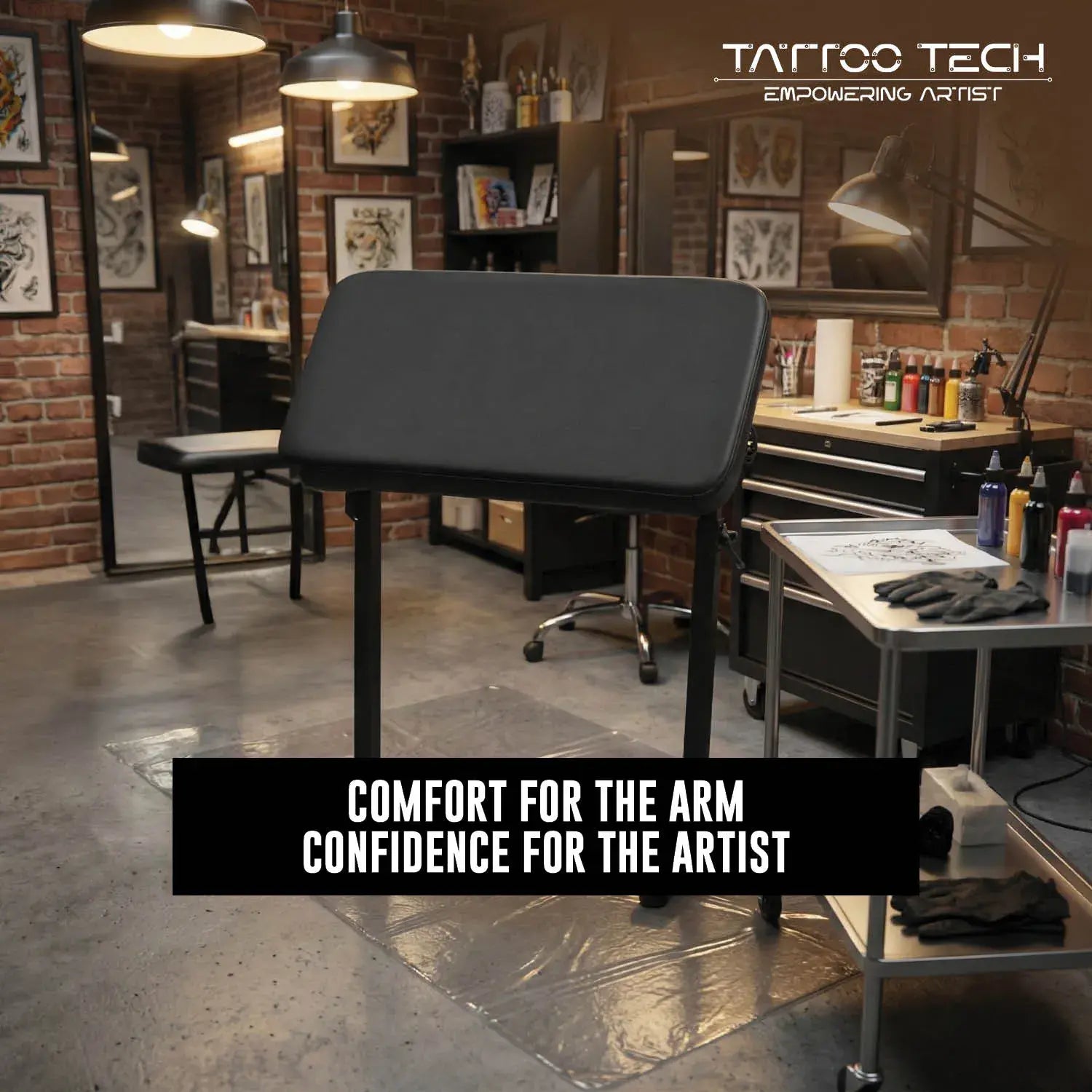 Tattoo Armrest Stand with Adjustable Height