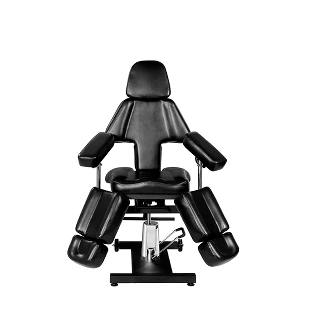 Rookie Tattoo Client Chair / Bed – Hydraulic Lift, Designed for Comfortable Long Tattoo Sessions