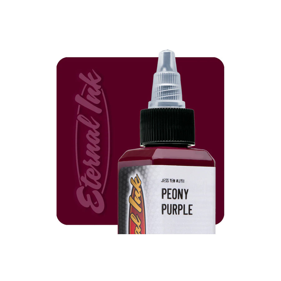 eternal peony purple tattoo ink