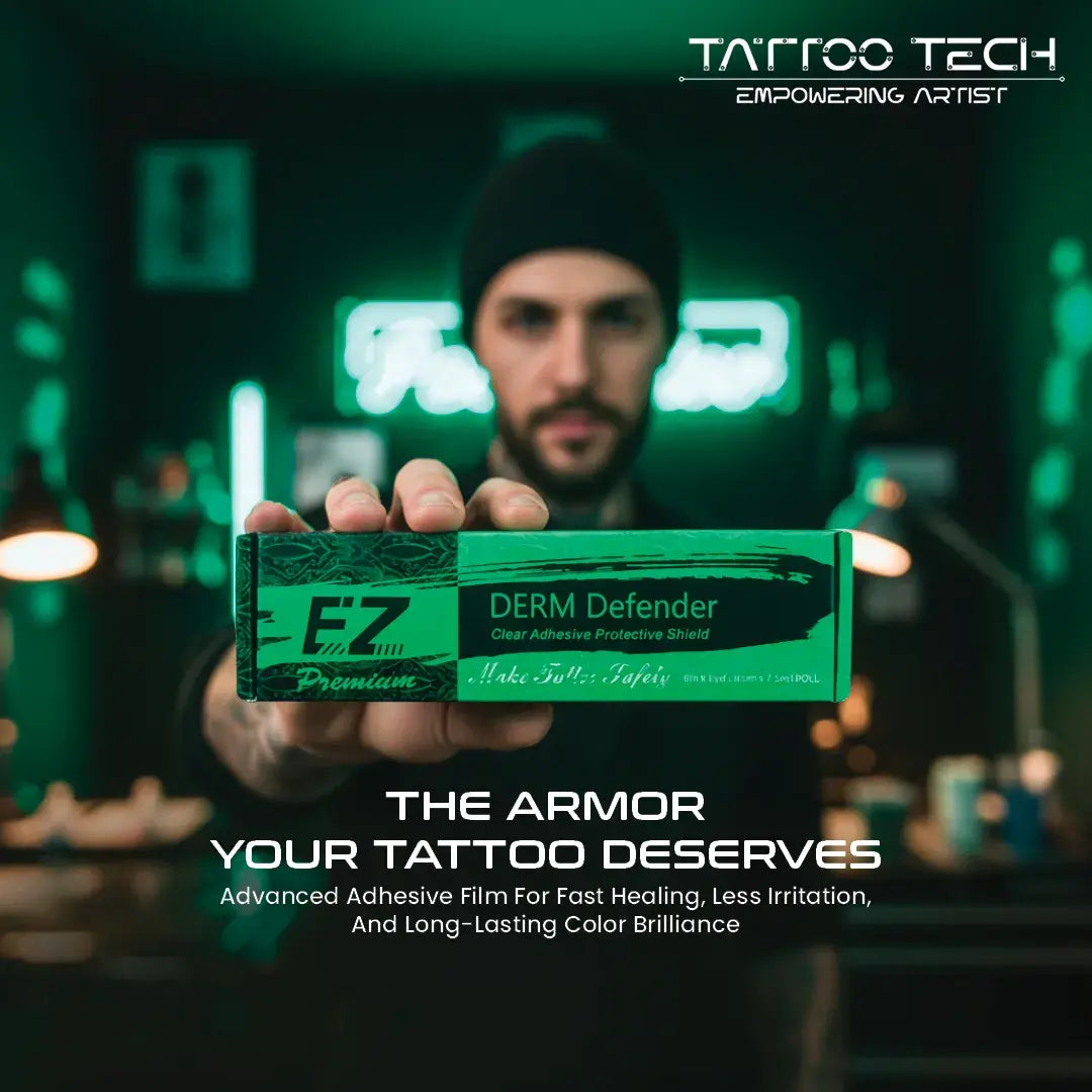EZ Derm Defender ~ Premium Tattoo Aftercare Protective Film