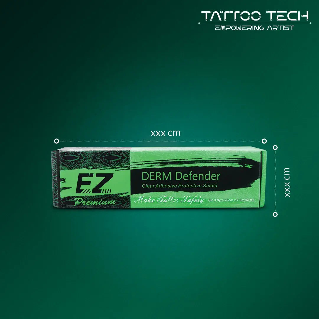 EZ Derm Defender ~ Premium Tattoo Aftercare Protective Film