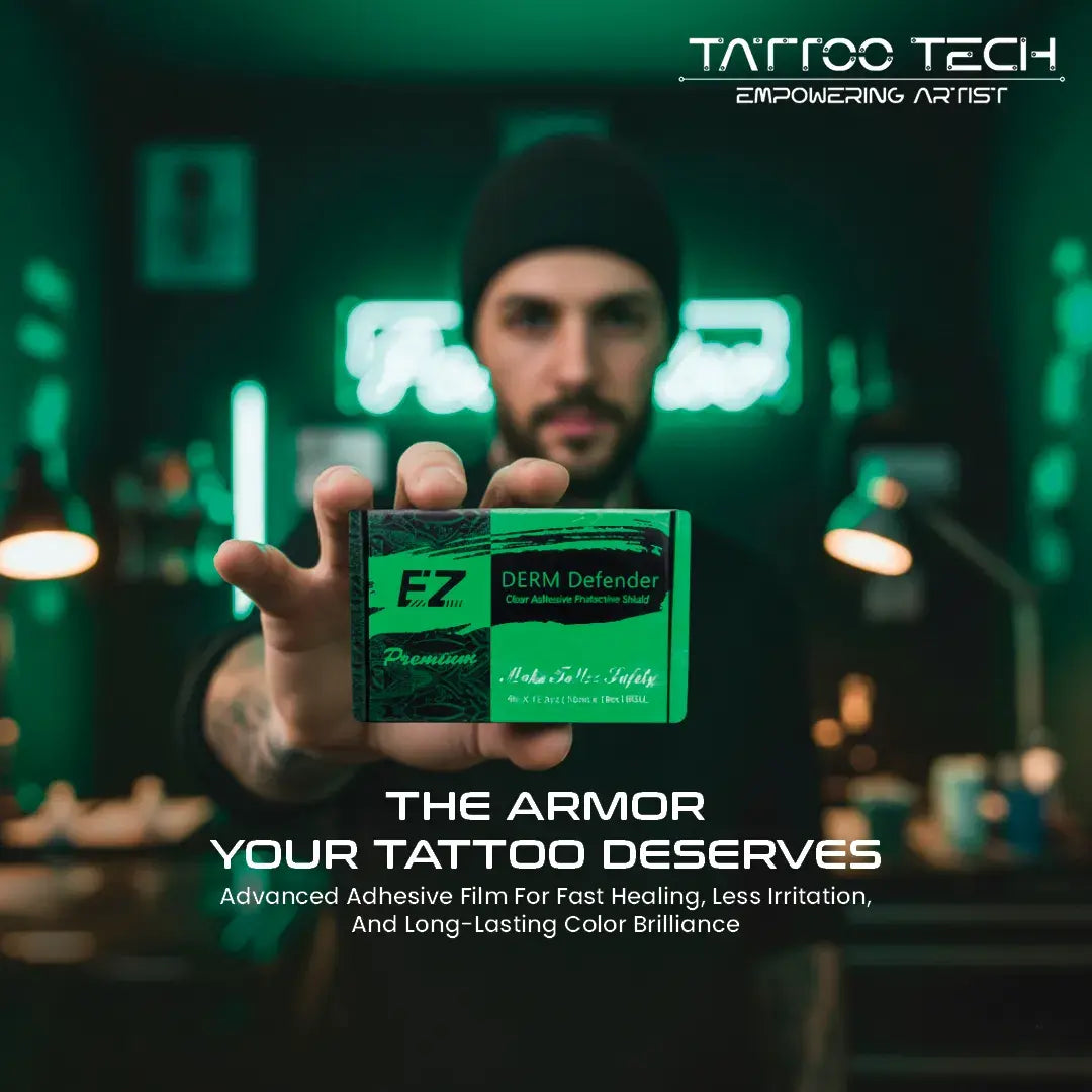 EZ Derm Defender ~ Premium Tattoo Aftercare Protective Film