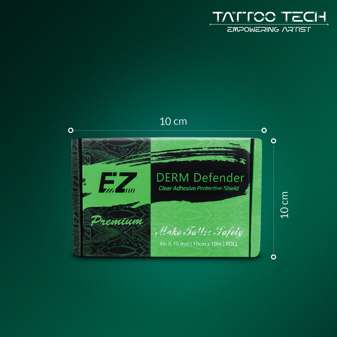 EZ Derm Defender ~ Premium Tattoo Aftercare Protective Film
