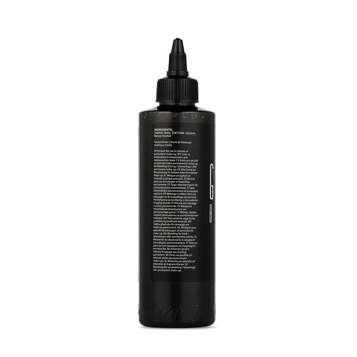 Dynamic Ganga Black Tattoo Ink - 8 oz. Bottle