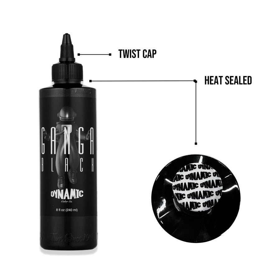 Dynamic Ganga Black TattooInk 