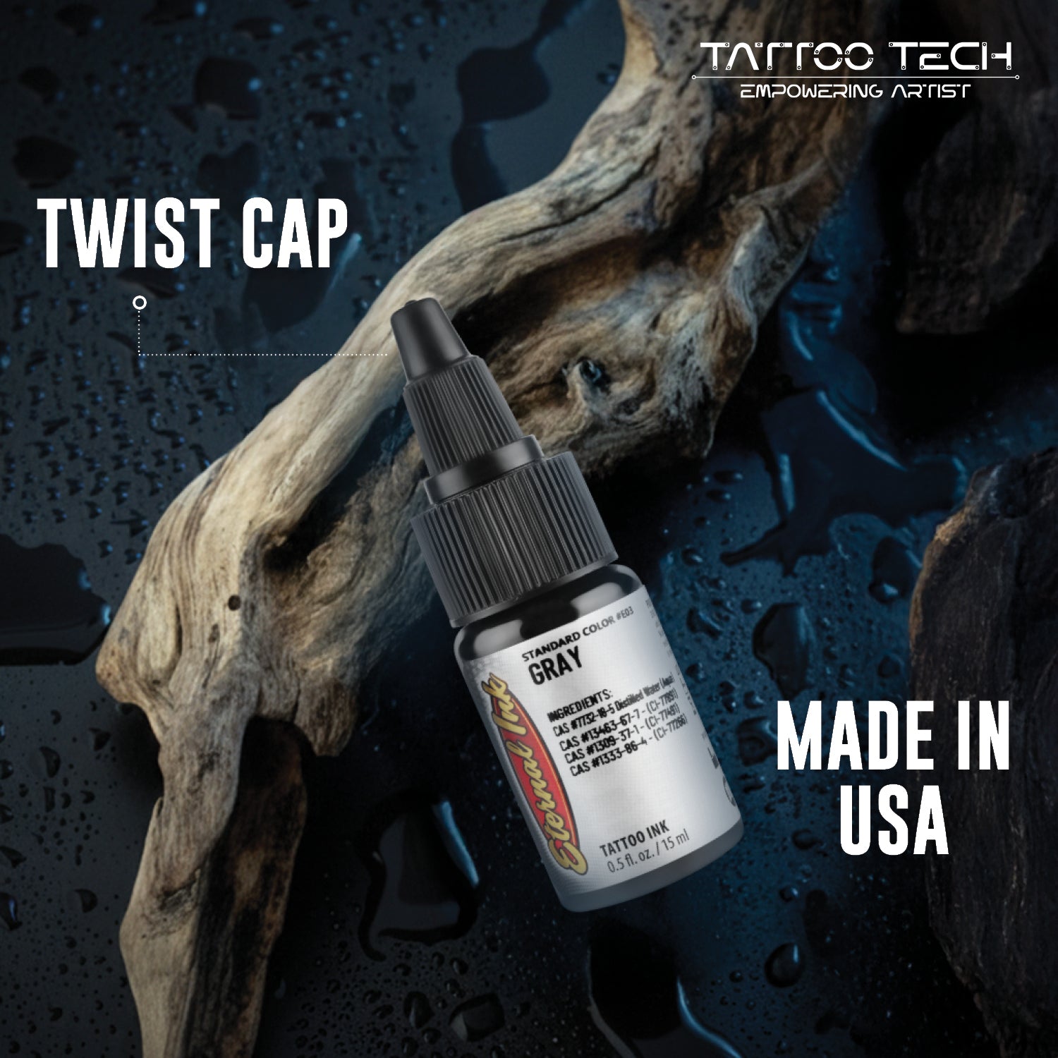 Eternal Tattoo Colors - Individual Bottles - 0.5oz